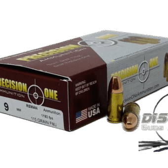 PRECISION ONE 9MM AMMUNITION 500 Rds