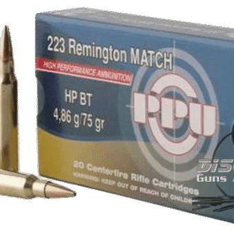PRVI PPU 223 REM Match 500 ROUNDS