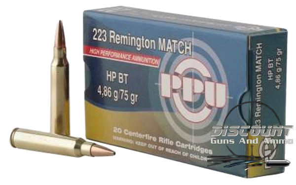 PRVI PPU 223 REM Match 500 ROUNDS