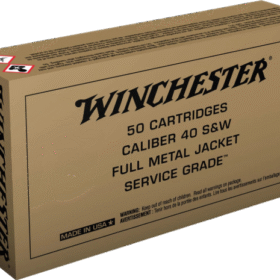 WINCHESTER 40 S&W 165 Grain AMMUNITION BRASS 500 ROUNDS