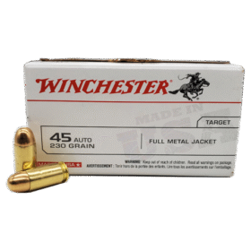 WINCHESTER 45 AUTO 230 Grain AMMUNITION BRASS 500 ROUNDS