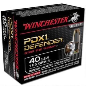 Winchester Defender .40 S&W 165 grain Ammunition 500 Rounds