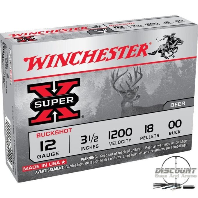 Winchester Super-X 12 Gauge Shotshell 50 Rounds