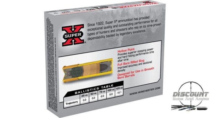 Winchester SUPER-X SHOTSHELL 20 Gauge 3/4 oz 2.75" Centerfire Shotgun Slug Ammunition, 500 Rounds - Image 4