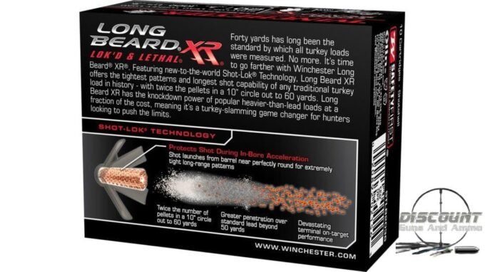 Winchester LONG BEARD XR 20 Gauge 1 1/4 oz 3" Centerfire Shotgun Ammunition, 500 Rounds - Image 3
