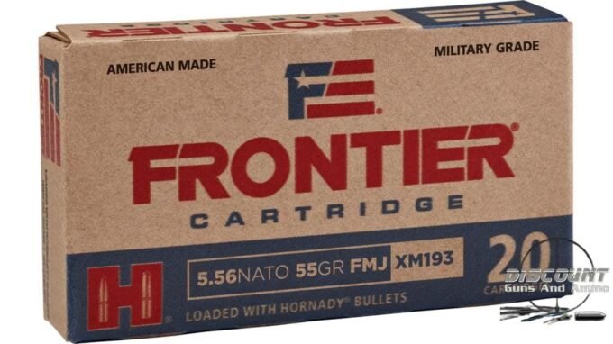 HORNADY FRONTIER-5.56X45MM NATO 500 Rds