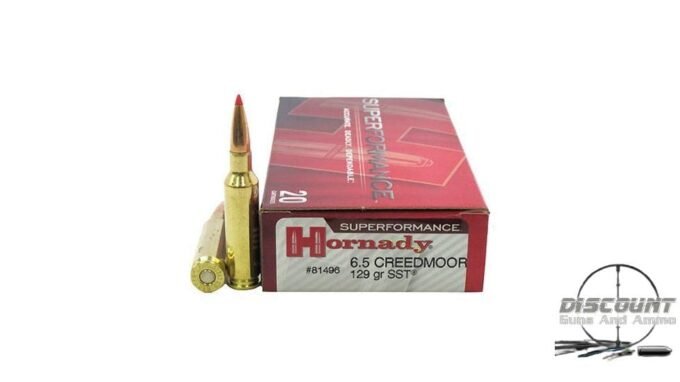 HORNADY SUPERFORMANCE-6.5-CREEDMOOR 129 500 Rds