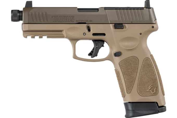 TAURUS G3 TACTICAL Cerakote Patriot Brown Tan 9mm Luger - Image 4