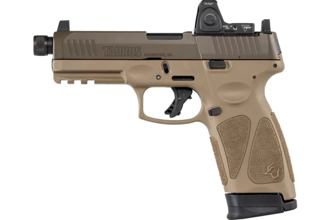 TAURUS G3 TACTICAL Cerakote Patriot Brown Tan 9mm Luger - Image 8