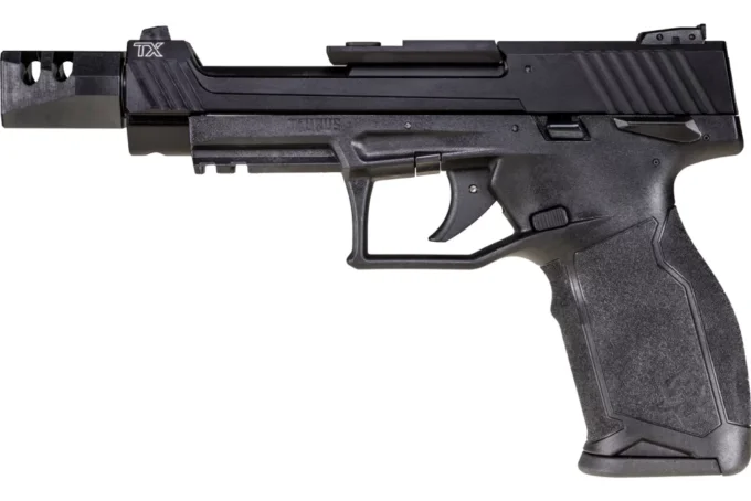 TAURUSTX 22 Competition SCR Hard Anodized Black 22 LR Black Polymer - Image 5