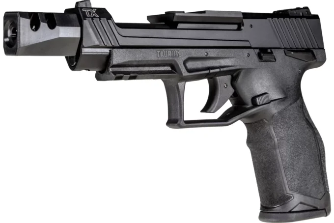 TAURUSTX 22 Competition SCR Hard Anodized Black 22 LR Black Polymer - Image 7