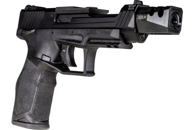 TAURUSTX 22 Competition SCR Hard Anodized Black 22 LR Black Polymer - Image 2