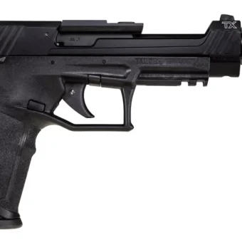 TAURUSTX 22 Competition SCR Hard Anodized Black 22 LR Black Polymer