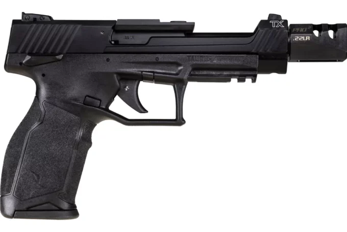 TAURUSTX 22 Competition SCR Hard Anodized Black 22 LR Black Polymer