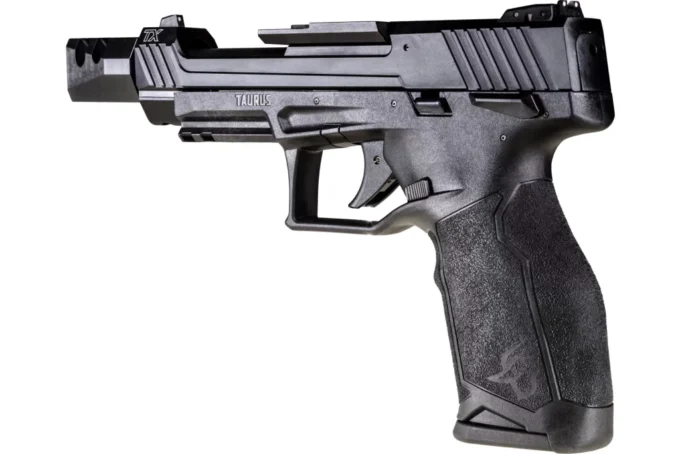 TAURUSTX 22 Competition SCR Hard Anodized Black 22 LR Black Polymer - Image 4