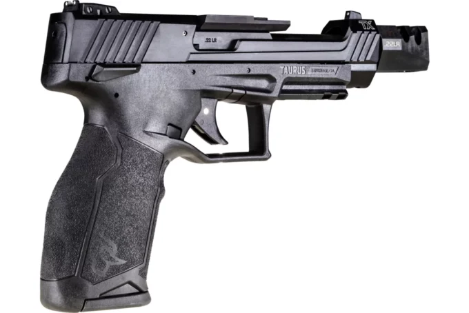 TAURUSTX 22 Competition SCR Hard Anodized Black 22 LR Black Polymer - Image 3