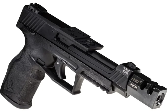 TAURUSTX 22 Competition SCR Hard Anodized Black 22 LR Black Polymer - Image 6