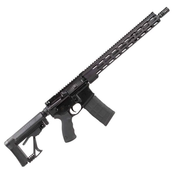 Del-Ton Sierra 316L 5.56mm NATO 16in Black Semi Automatic Rifle - 30+1 Rounds