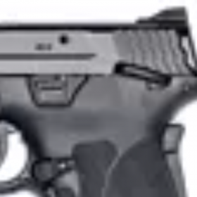 Smith & Wesson M&P M2.0 Shield EZ Semi-Auto Pistol with Thumb Safety and Crimson Trace Red Laserguard