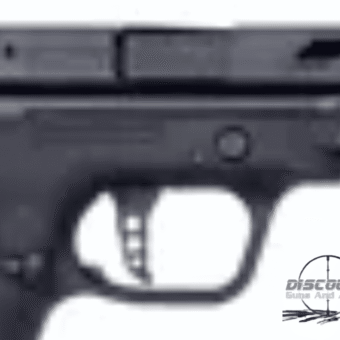 Smith & Wesson M&P Shield EZ Ported-Barrel Semi-Auto Pistol with Manual Thumb Safety