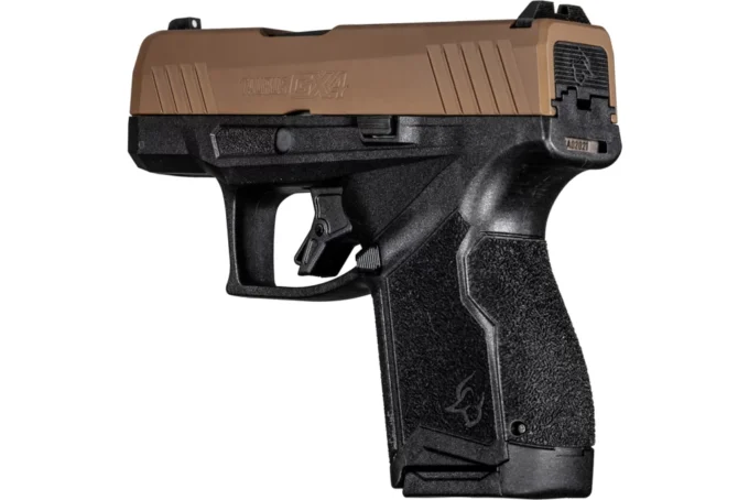 TAURUS GX4 Black/Troy Coyote Brown 9mm Luger Micro-Compact 11 Rds. - Image 4