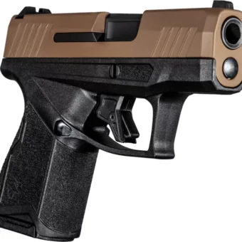 TAURUS GX4 Black/Troy Coyote Brown 9mm Luger Micro-Compact 11 Rds.