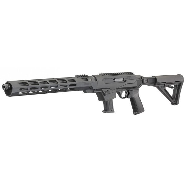 Ruger PC Carbine 9mm Luger 16.12in Black Semi Automatic Rifle - 17+1 Rounds