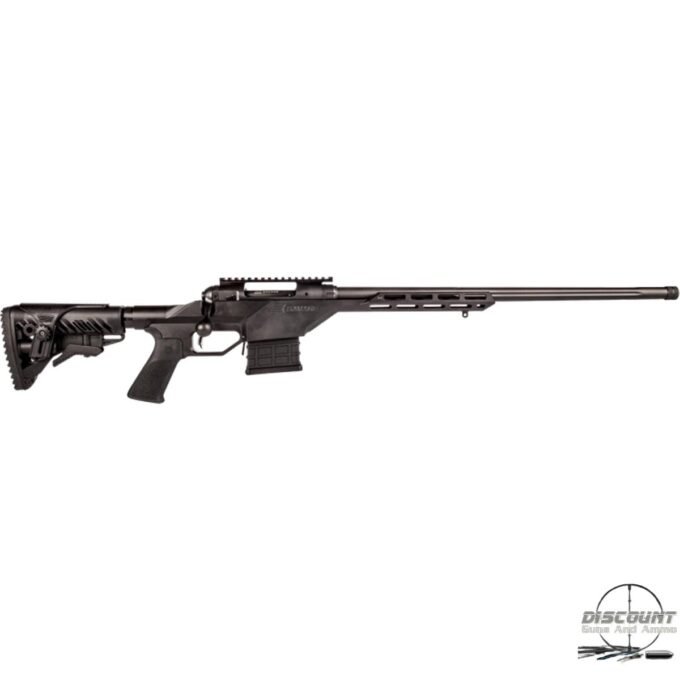 Savage 10BA Stealth Black Bolt Action Rifle - 6.5 Creedmoor - 24in - Image 2