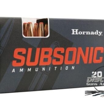 Hornady Subsonic, .30-30 Winchester, Sub-X, 175 Grain, 20 Rounds