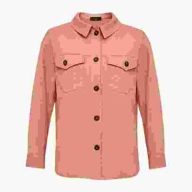 Cotton Blend Denim Shirt
