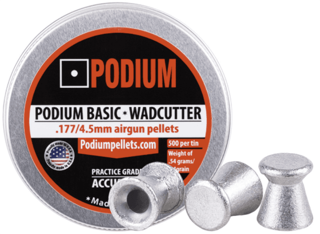testing-the-podium-basic-wadcutter-pellet