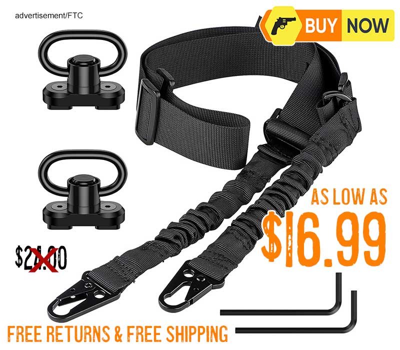 cvlife-2-point-adjustable-rifle-sling-w/-swivels-…as-low-as-$16.99!-free-s&h-orders-$35+