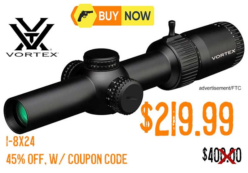 vortex-strike-eagle-1-8×24-gen2-riflescope-w/-ar-bdc3-reticle-$219.99-coupon-code