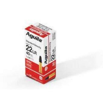 Aguila Super Extra Standard Velocity 22LR 40gr Ammunition - 500Rds