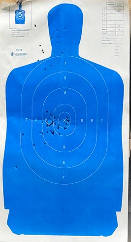 Glock 19 target
