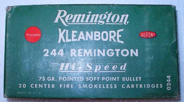 6mm Remington .244 Rem .243 Winchester .308 Cartridge AccurateShooter Chuck Hawks Sierra Bullets