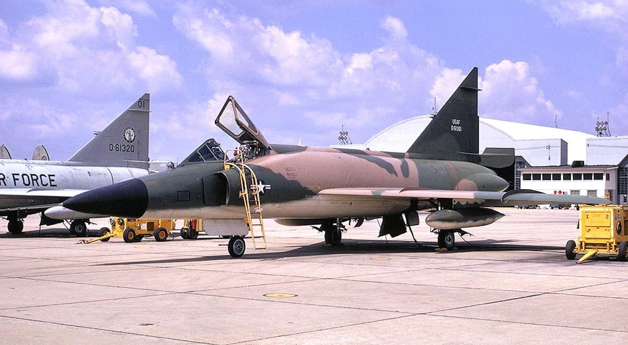 F-102A Delta Dagger 146th Fighter-Interceptor Squadron Vietnam War camouflage
