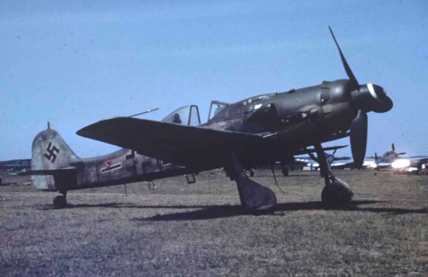 Fw 190 D captured by United States Army Air Force at Furth