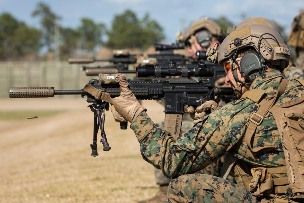 Marines are a Corps of Riflemen, and their modern weapons follow the old adage with better optics, ammo, and rifles. (USMC)