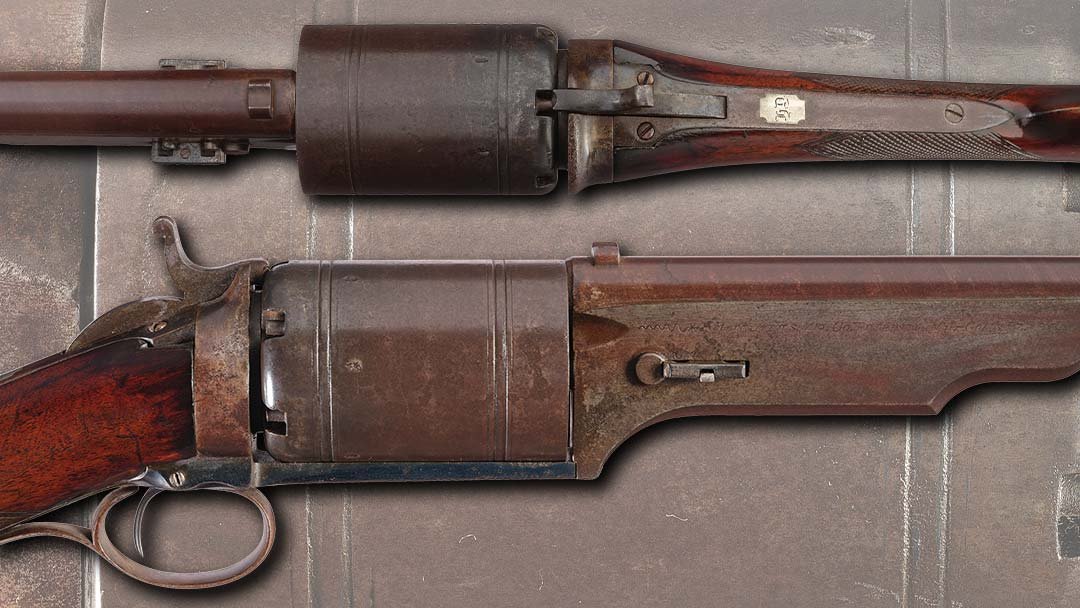 Rare-Documented-British-Proofed-Patent-Arms-Mfg-Co-Colt-Paterson-Model-1839-Percussion-Revolving-Shotgun