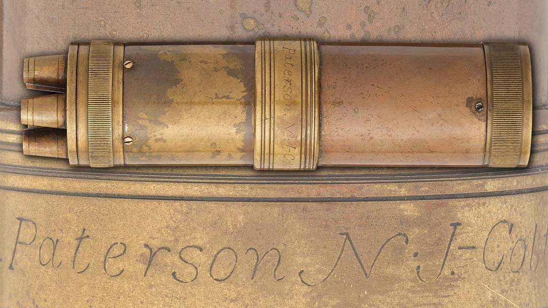 Scarce-Colt-Paterson-Belt-Model-Combination-Powder-and-Ball-Flask