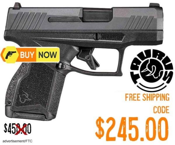 Taurus GX4 Sub-Compact Pistol april2025 lowest price ever update
