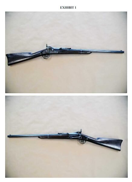 U.S. Springfield 1868 Model trapdoor carbine complete look