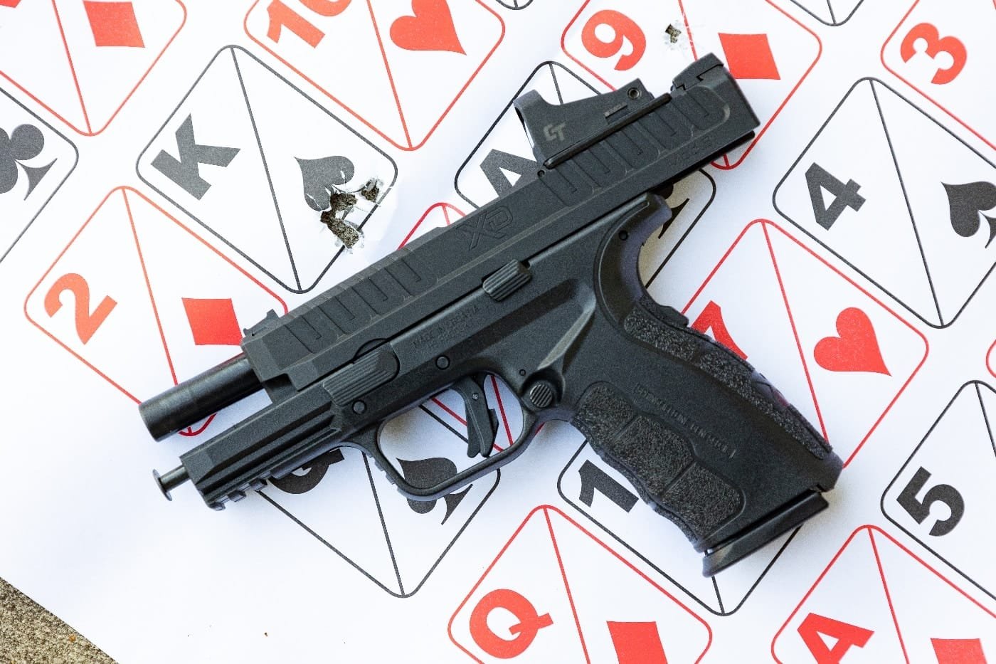 XD Mod3 on the shooting range