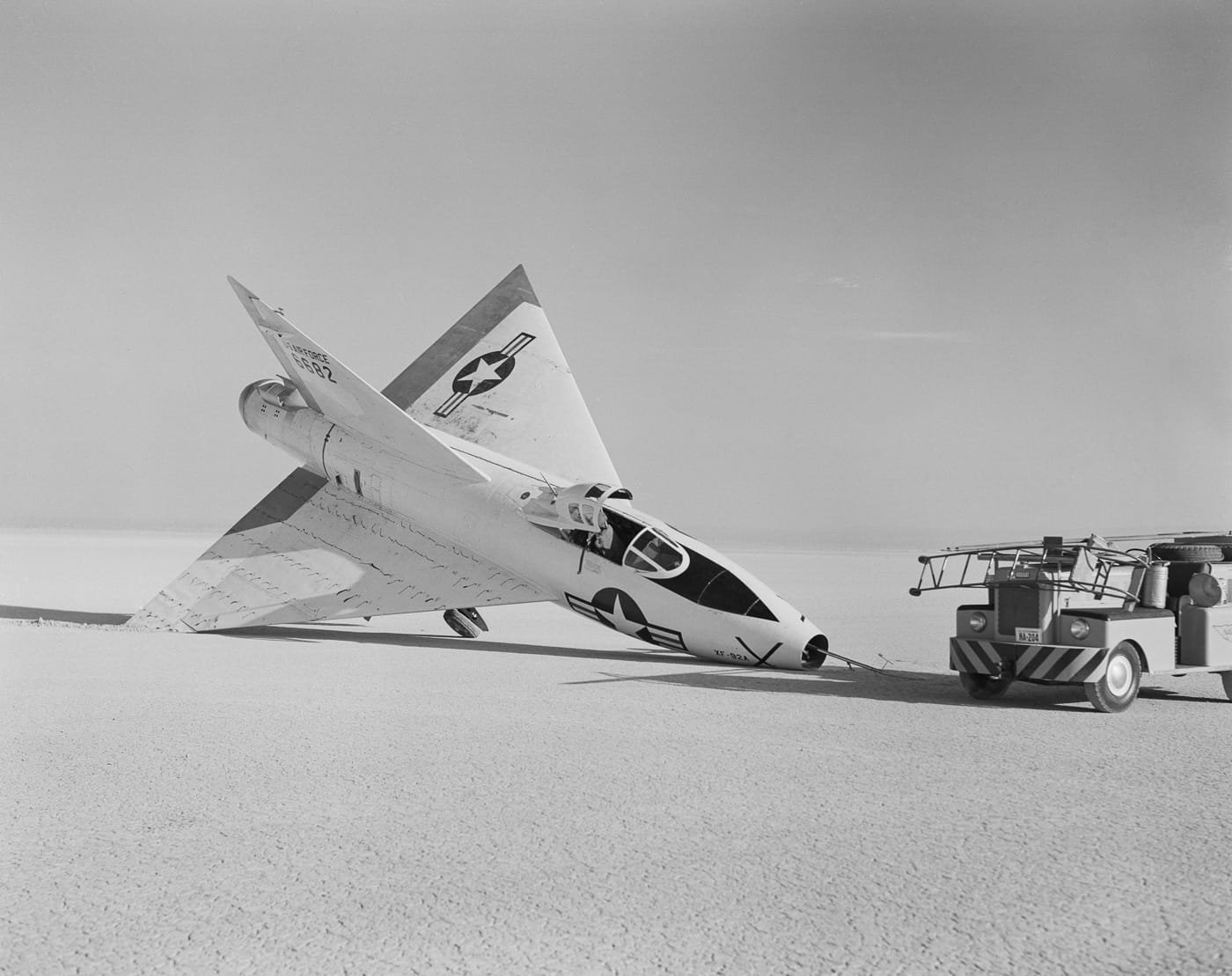 XF-92 Machete prototype of F-102A