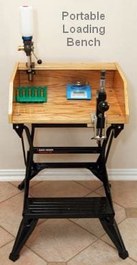 portable reloading bench