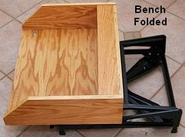portable shooting bench