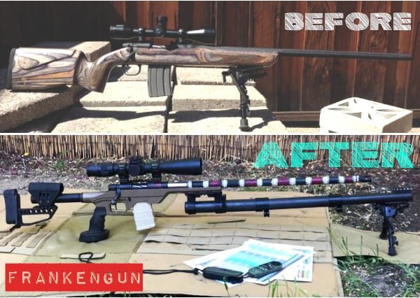 Exo skeleton biponeXt frankengun Shelley Davidson Tinkertoy 30 BR