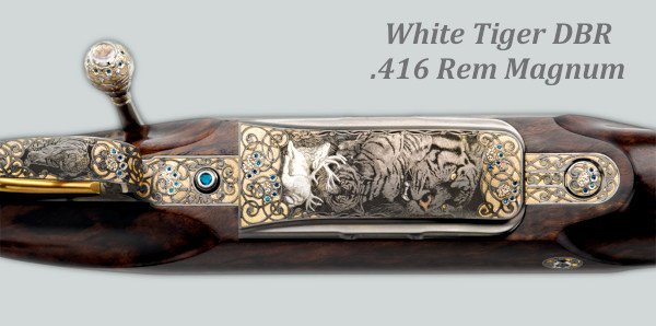fuchs Szecsei double barrel safari rifle fine engraving