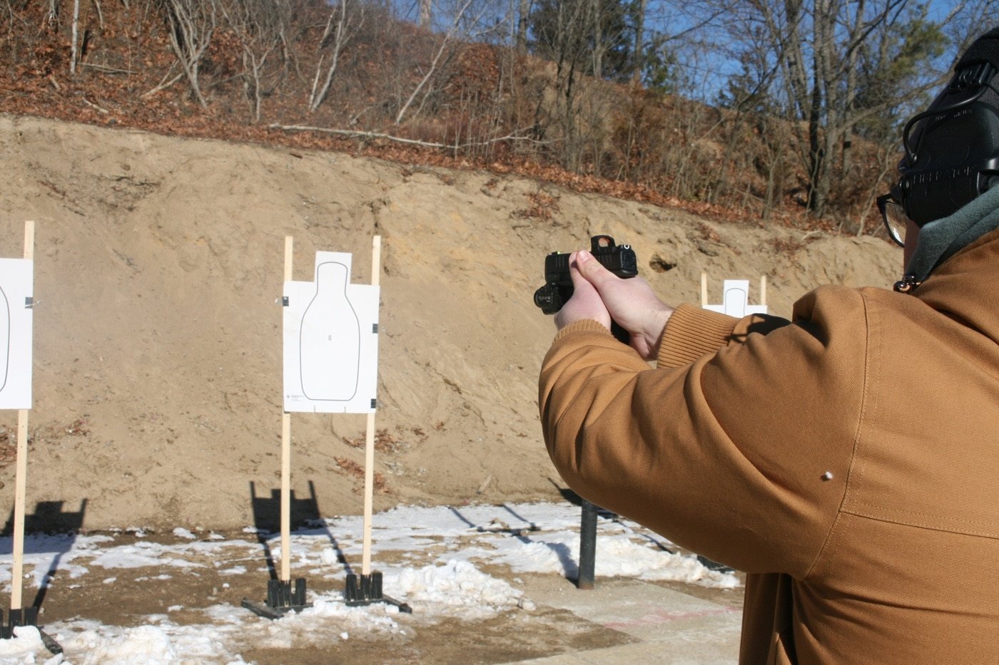 getting rounds on target during training